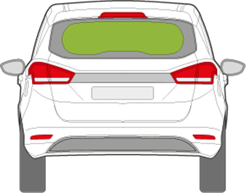 Afbeelding van Achterruit Ford B-max 