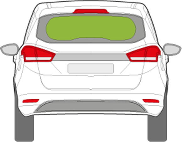 Afbeelding van Achterruit Ford B-max 
