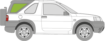 Afbeelding van Zijruit rechts Land Rover Freelander 