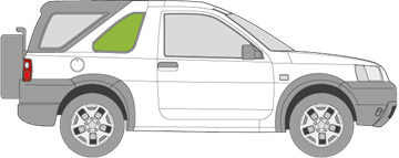 Afbeelding van Zijruit rechts Land Rover Freelander 