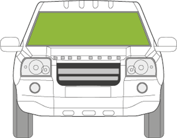 Afbeelding van Voorruit Land Rover Freelander sensor  verwarmd