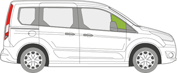 Afbeelding van Zijruit rechts Ford Connect 