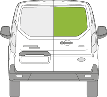 Afbeelding van Achterruit rechts Ford Connect verwarmd