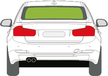 Afbeelding van Achterruit BMW 3-serie sedan