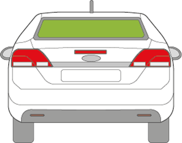 Afbeelding van Achterruit Ford Focus coupé/cabrio