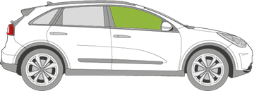 Afbeelding van Zijruit rechts Kia Niro 