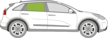 Afbeelding van Zijruit rechts Kia Niro 