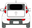 Afbeelding van Achterruit Kia Soul (DONKERE RUIT)