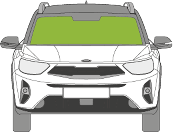 Afbeelding van Voorruit Kia Stonic camera zonneband