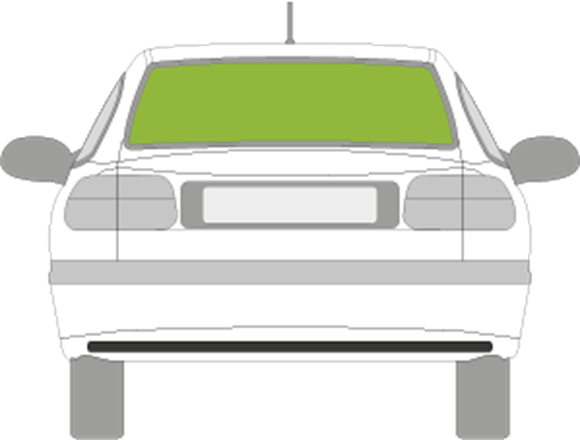 Afbeelding van Achterruit Renault Laguna 5 deurs