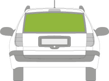 Afbeelding van Achterruit Renault Laguna break 