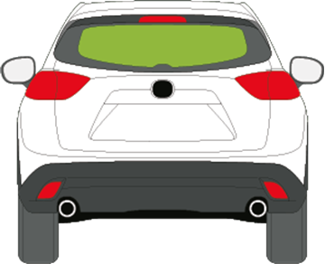 Afbeelding van Achterruit Mazda CX-5 
