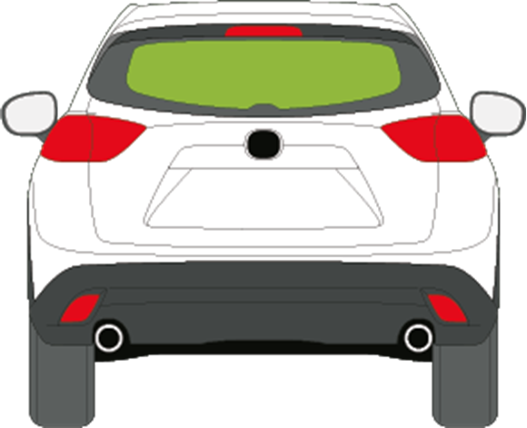 Afbeelding van Achterruit Mazda CX-5 
