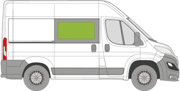 Afbeelding van Zijruit rechts Fiat Ducato 