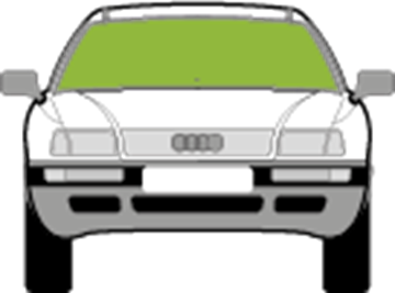 Afbeelding van Voorruit Audi 80 sedan met zonneband