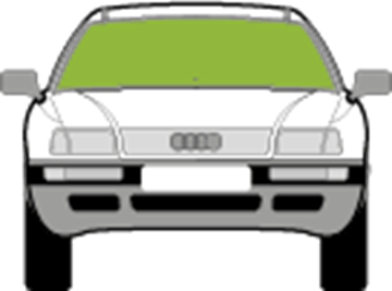 Afbeelding van Voorruit Audi 80 Avant met zonneband