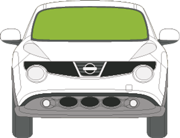 Afbeelding van Voorruit Nissan Juke 2014-2019 sensor