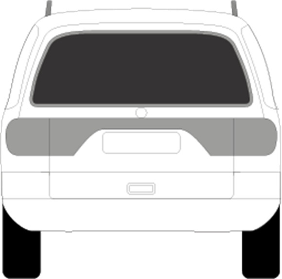 Afbeelding van Achterruit Seat Alhambra remlicht (DONKERE RUIT) (1995-2000)