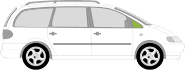 Afbeelding van Zijruit rechts Seat Alhambra 