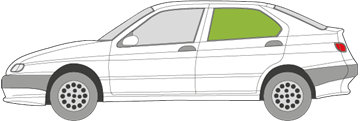 Afbeelding van Zijruit links Alfa Romeo 146