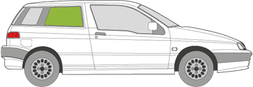 Afbeelding van Zijruit rechts Alfa Romeo 145