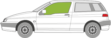 Afbeelding van Zijruit links Alfa Romeo 145