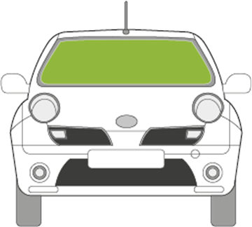 Afbeelding van Voorruit Nissan Micra coupé/cabrio