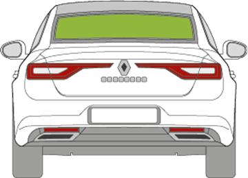 Afbeelding van Achterruit Renault Talisman sedan 