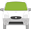 Afbeelding van Voorruit Hyundai Atos met zonneband 