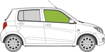Afbeelding van Zijruit rechts Suzuki Celerio