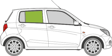 Afbeelding van Zijruit rechts Suzuki Celerio