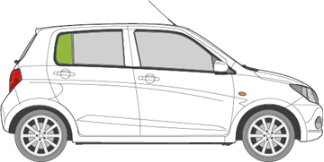 Afbeelding van Zijruit rechts Suzuki Celerio