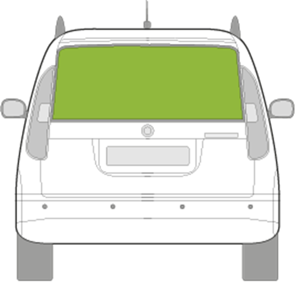 Afbeelding van Achterruit Skoda Roomster 