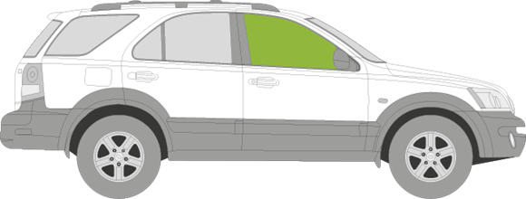 Afbeelding van Zijruit rechts Kia Sorento