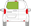 Afbeelding van Achterruit links Ford Transit Courier