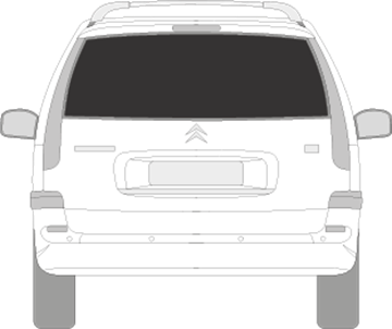 Afbeelding van Achterruit Citroën C8 (DONKERE RUIT)