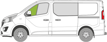 Afbeelding van Zijruit links Fiat Talento 