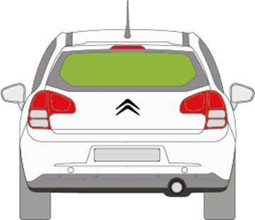 Afbeelding van Achterruit Citroën C3 