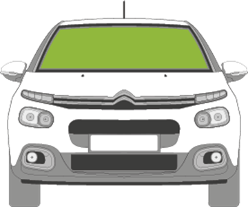 Afbeelding van Voorruit Citroën C3 