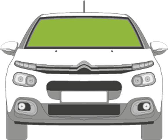 Afbeelding van Voorruit Citroën C3 