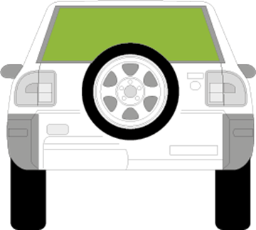 Afbeelding van Achterruit Toyota RAV4 