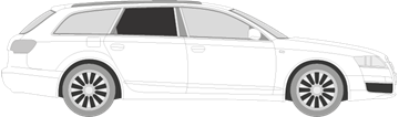 Afbeelding van Zijruit rechts Audi A6 Avant (DONKERE RUIT)