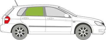 Afbeelding van Zijruit rechts Kia Cerato