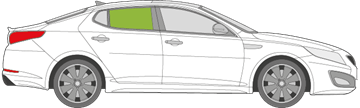 Afbeelding van Zijruit rechts Kia Optima 