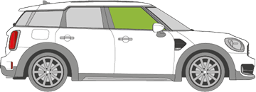 Afbeelding van Zijruit rechts Mini Countryman 