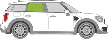Afbeelding van Zijruit rechts Mini Countryman 