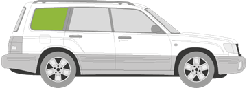 Afbeelding van Zijruit rechts Subaru Forester