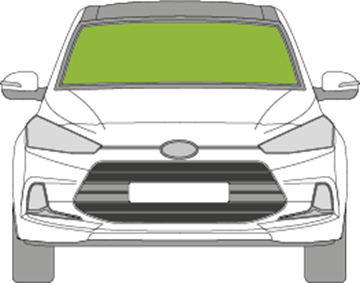 Afbeelding van Voorruit Hyundai i20 coupé 