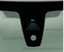 Afbeelding van Voorruit Peugeot 208 5 deurs sensor/camera