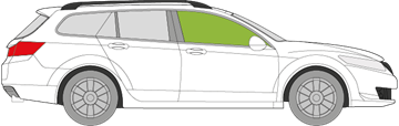 Afbeelding van Zijruit rechts Honda Accord break